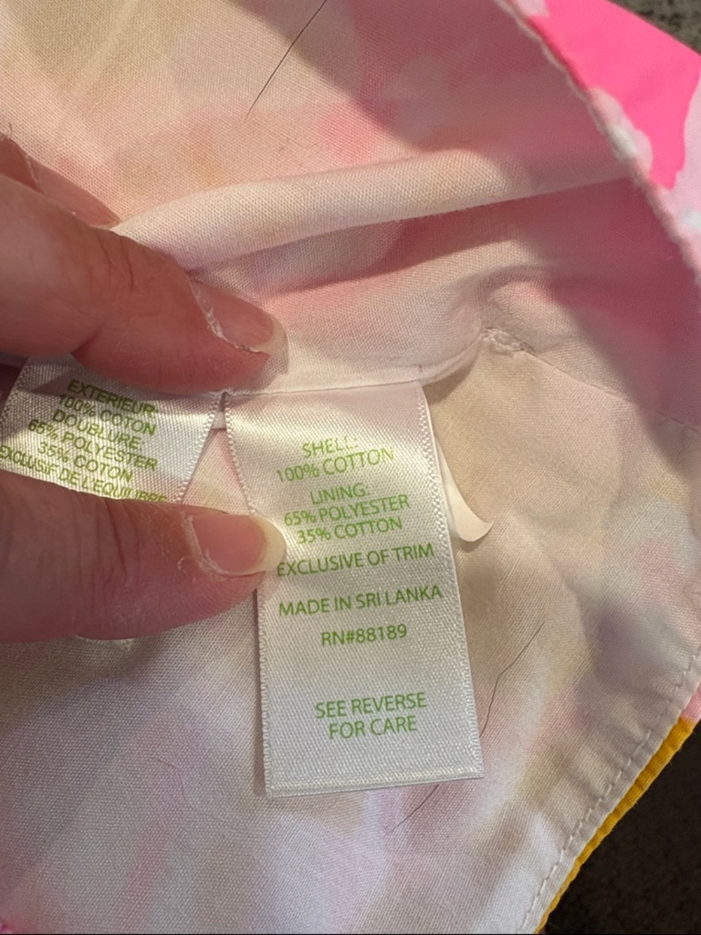 Lilly Pulitzer Pink and Yellow Floral Toddler Dress with Bloomers - Picture 7 of 7
